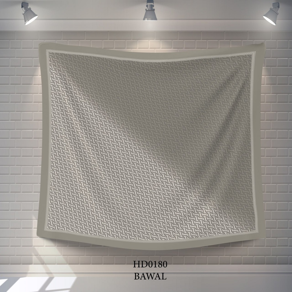 Tudung Bawal (Square Hijab) in HD0180