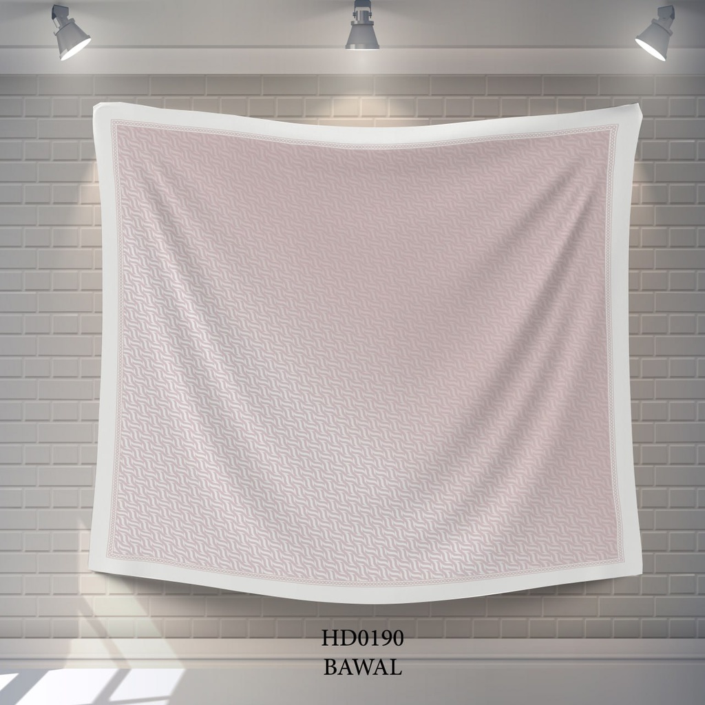 Tudung Bawal (Square Hijab) in HD0190