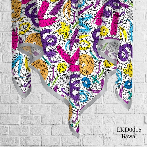 Tudung Bawal (Square Hijab) in LKD0015